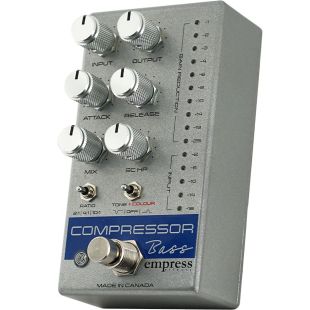 EMPRESS EFFECTS BASS COMPRESSOR SILVER