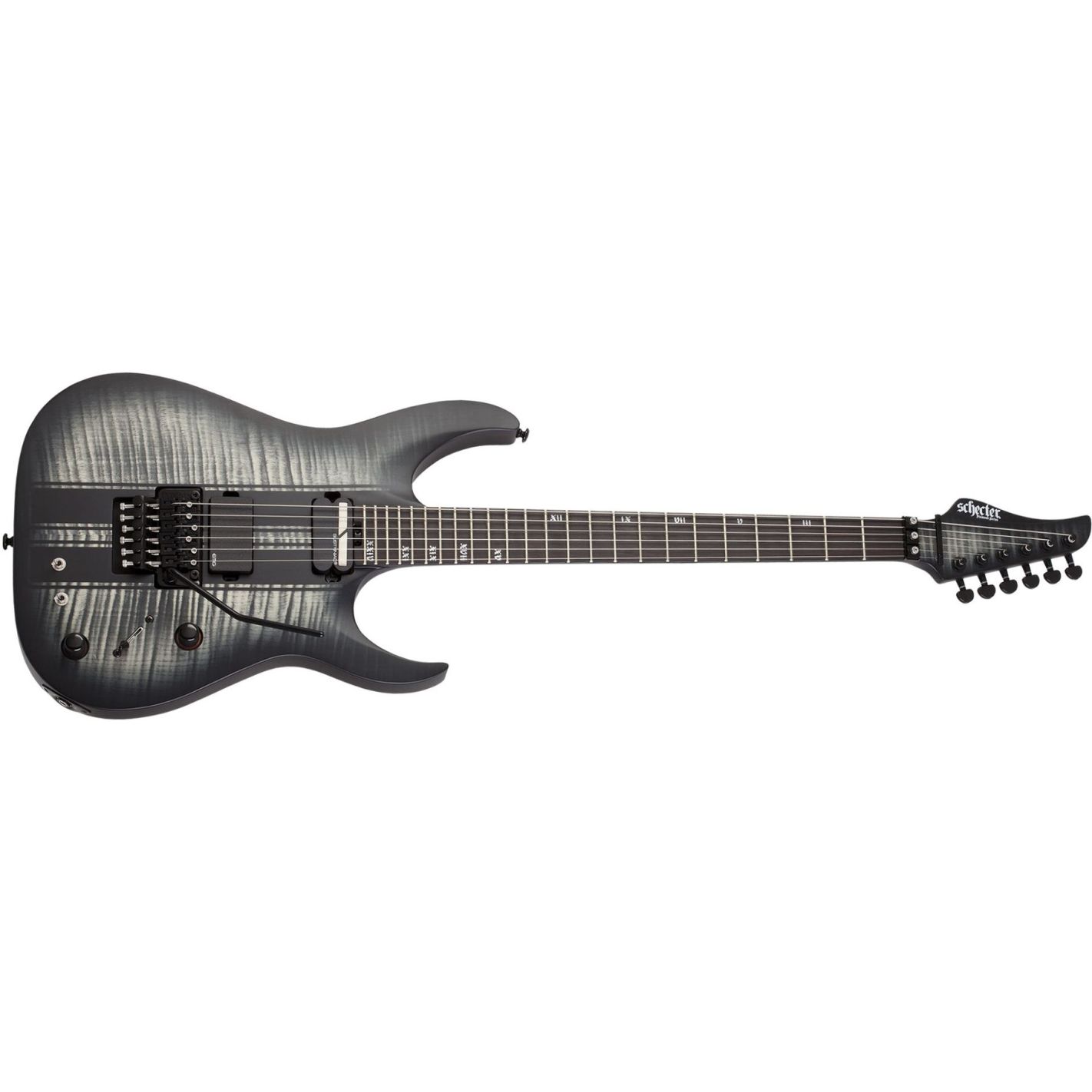 SCHECTER BANSHEE GT FR S SATIN CHARCOAL BURST