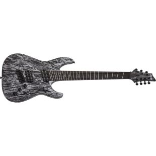 SCHECTER C-7 MULTISCALE SILVER MOUTAIN