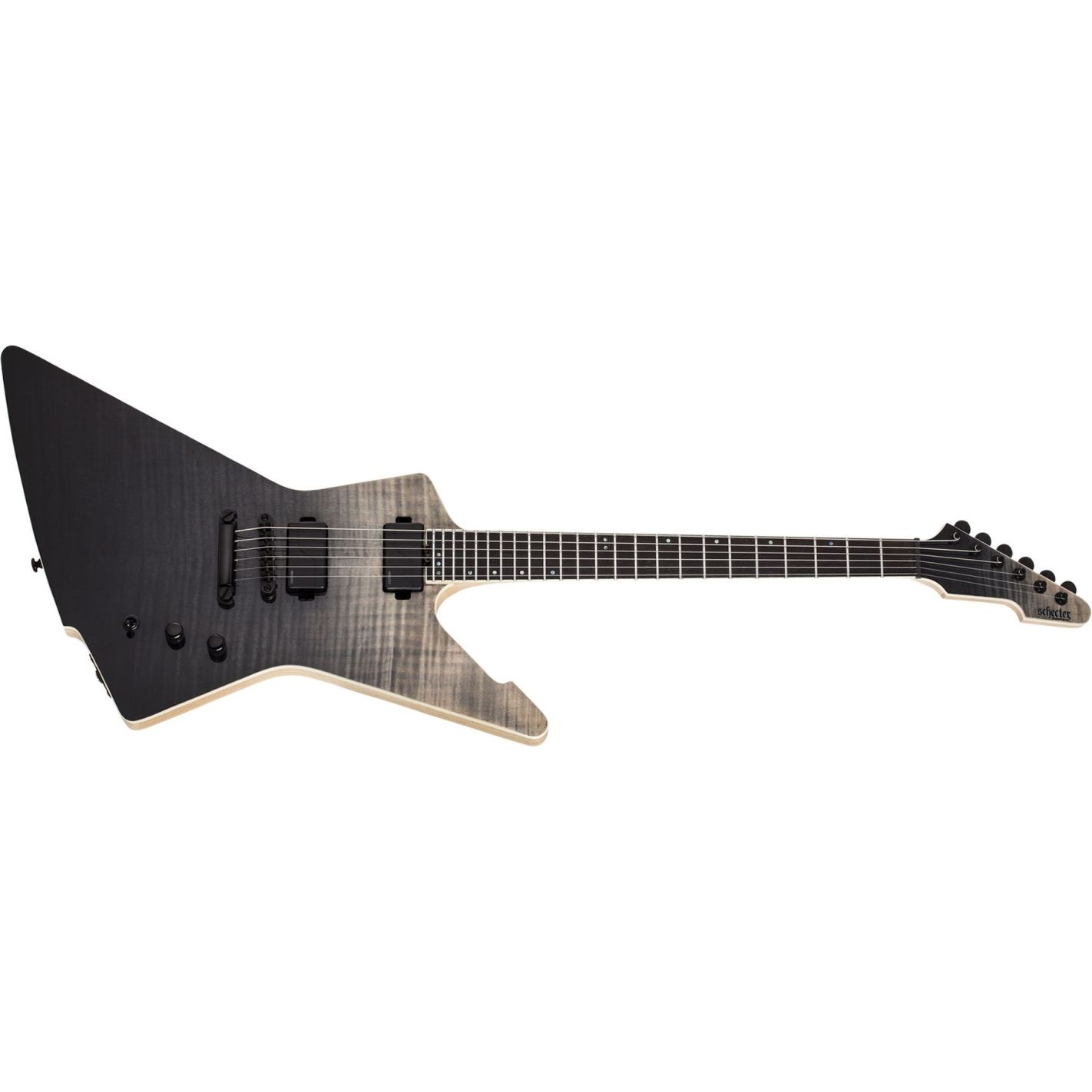 SCHECTER E-1 SLS ELITE BLACK FADE BURST