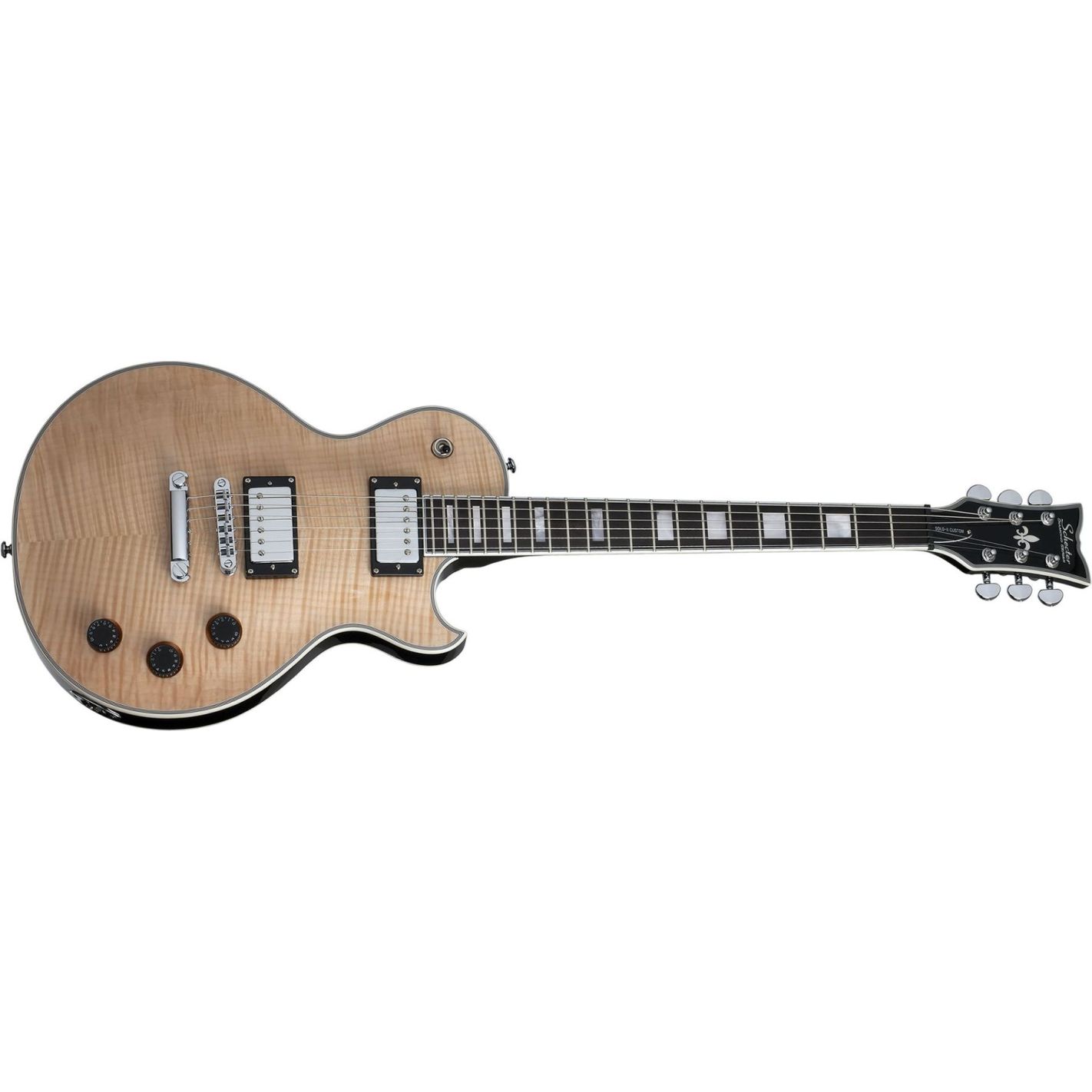 SCHECTER SOLO II CUSTOM GLOSS NATURAL