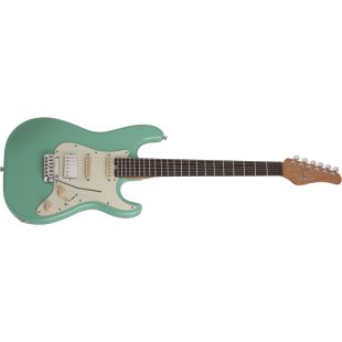 SCHECTER NICK JOHNSTON TRADITIONAL HSS ATOMIC GREEN