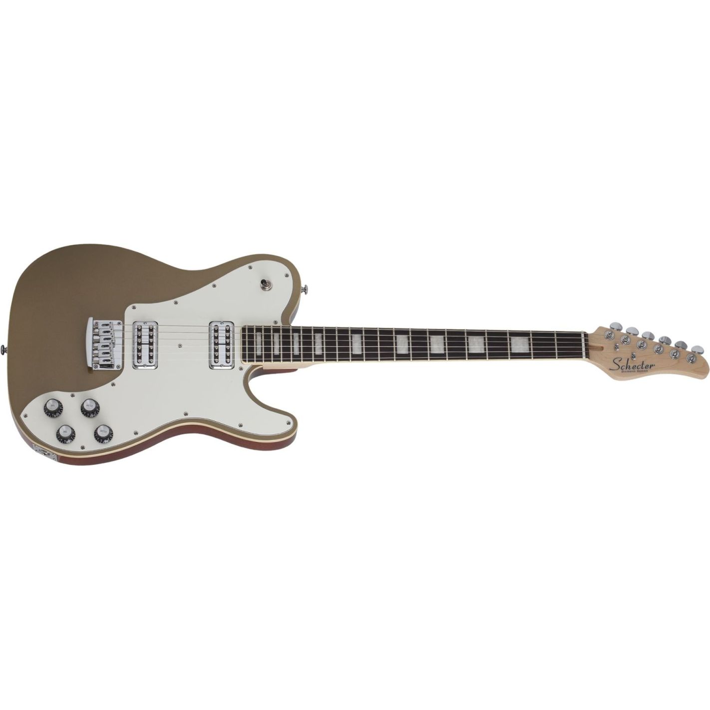SCHECTER PT FASTBACK GOLD TOP