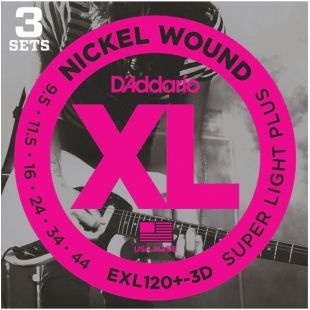 DADDARIO EXL120+-3D
