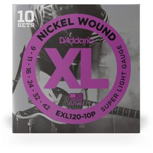 DADDARIO EXL120-10P