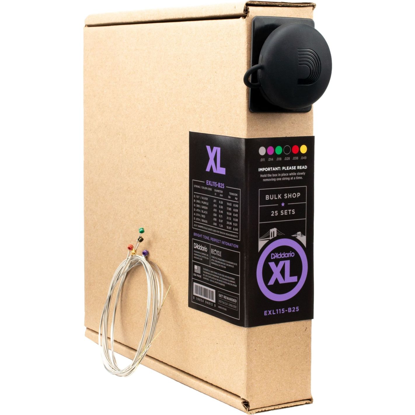 DADDARIO EXL115-B25
