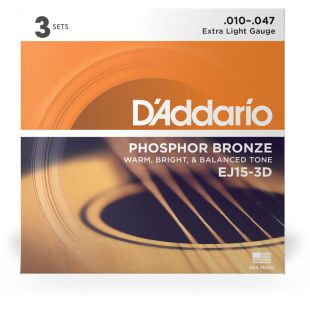 DADDARIO EJ15-3D