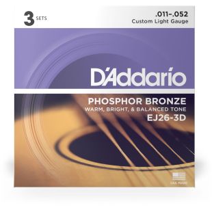 DADDARIO EJ26-3D