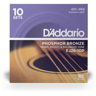 DADDARIO EJ26-10P