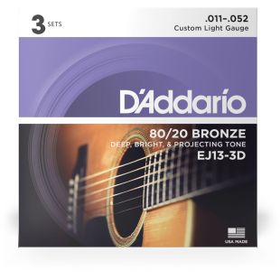 DADDARIO EJ13-3D