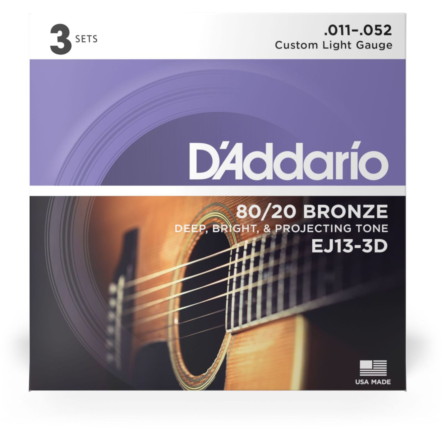 DADDARIO EJ13-3D